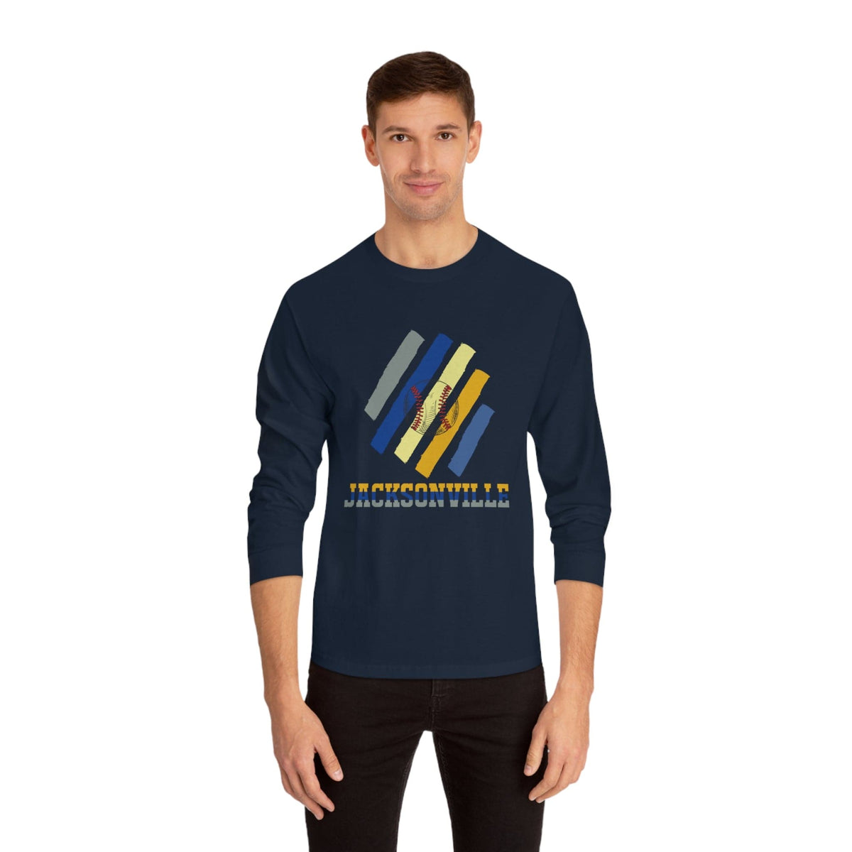 JACKSONVILLE – Trendy Design, Premium Long Sleeve Tee
