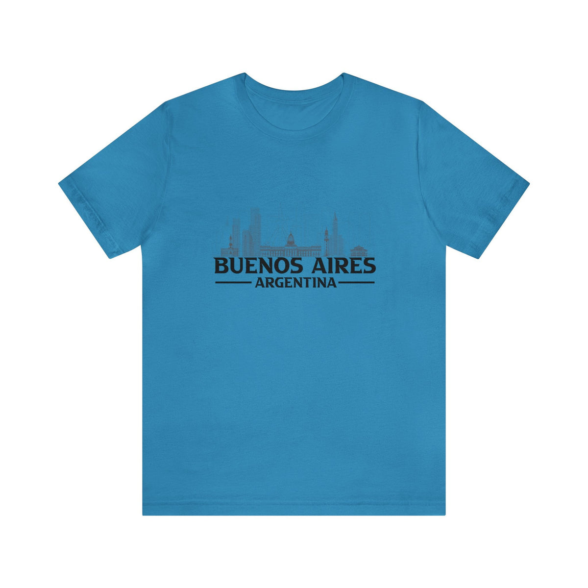 Buenos Aires Skyline - Short Sleeve Tee