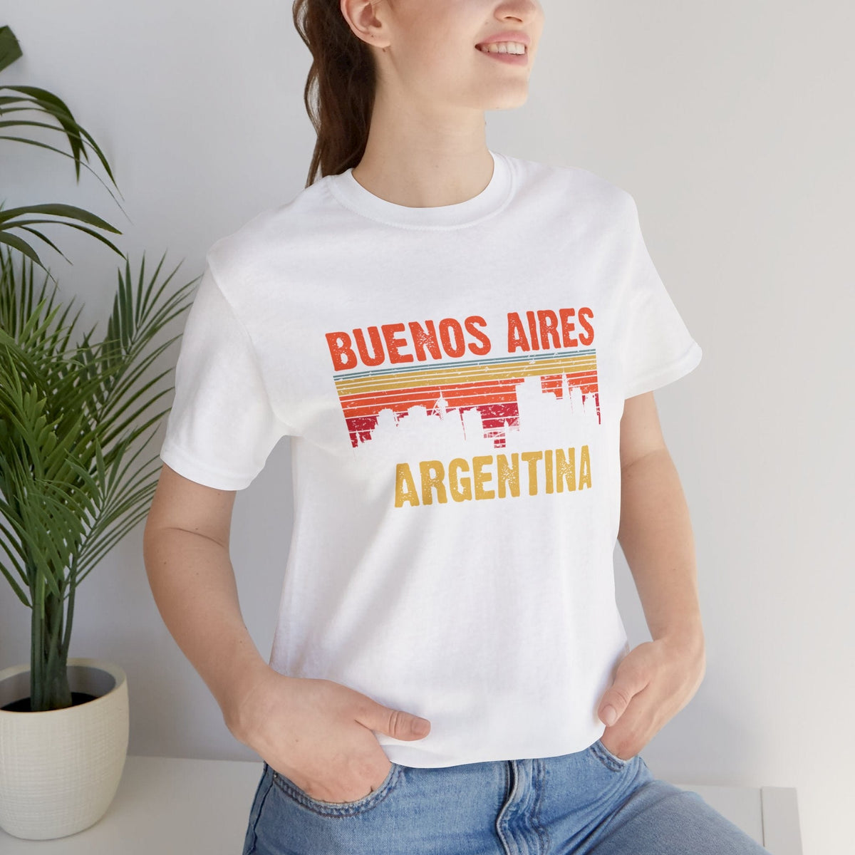 Buenos Aires Nightscape - Short Sleeve Tee