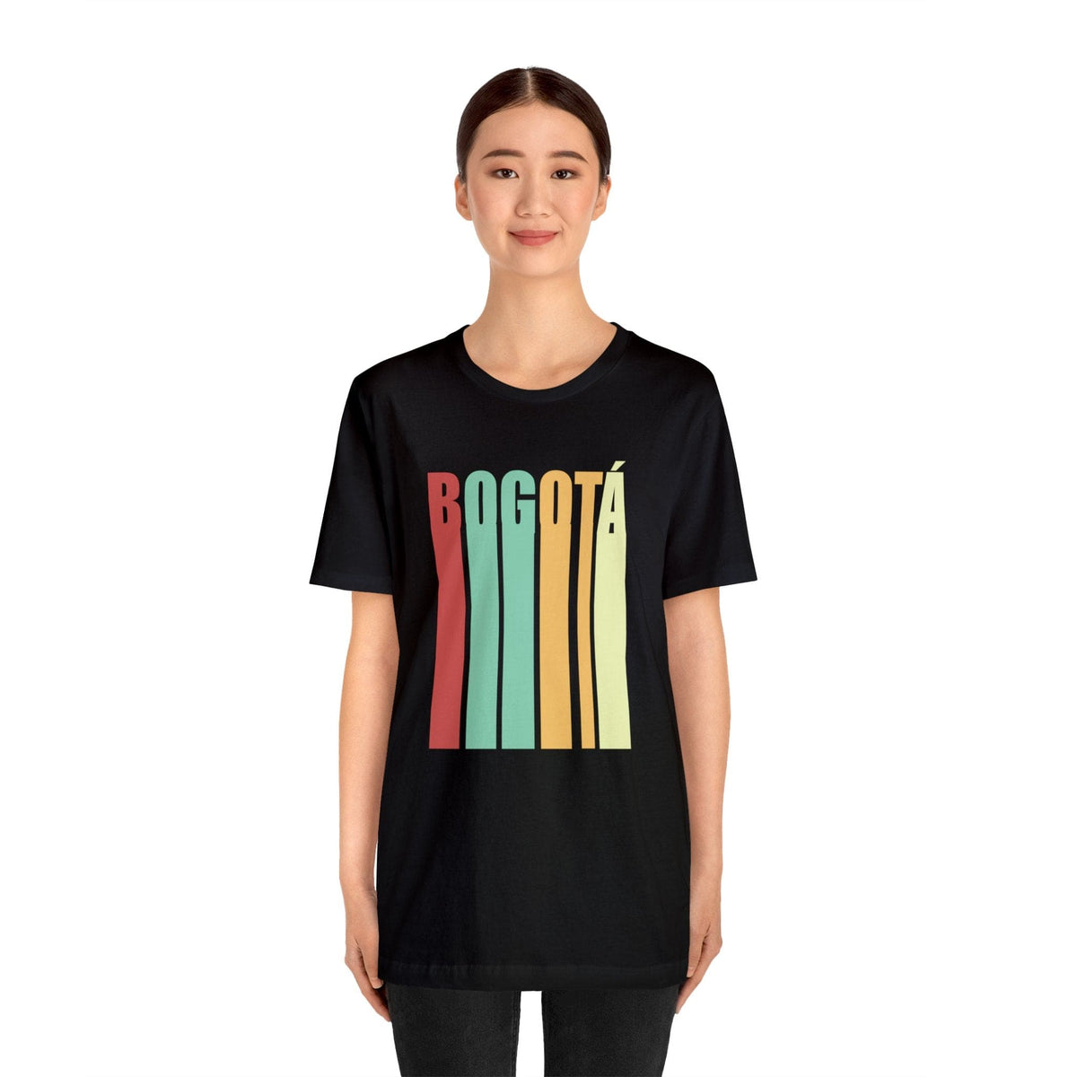 Vintage Bogotá Vertical - Short Sleeve Tee