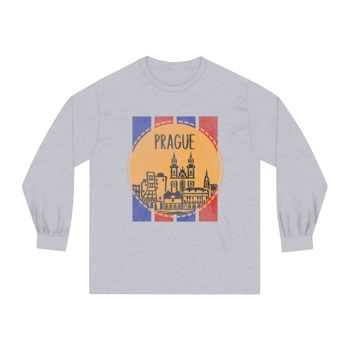 PRAGUE – Trendy Design, Premium Long Sleeve Tee