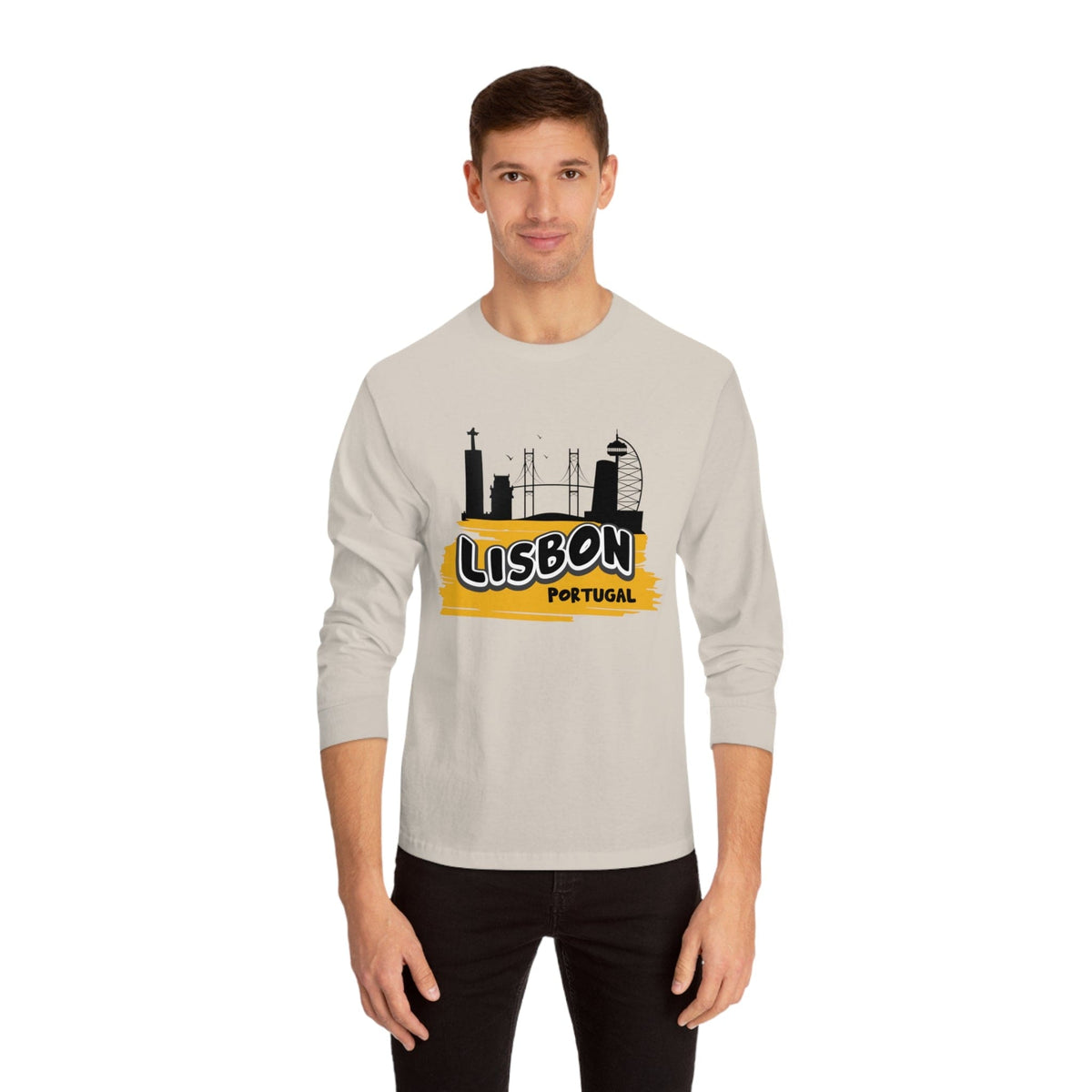 LISBON – Trendy Design, Premium Long Sleeve Tee