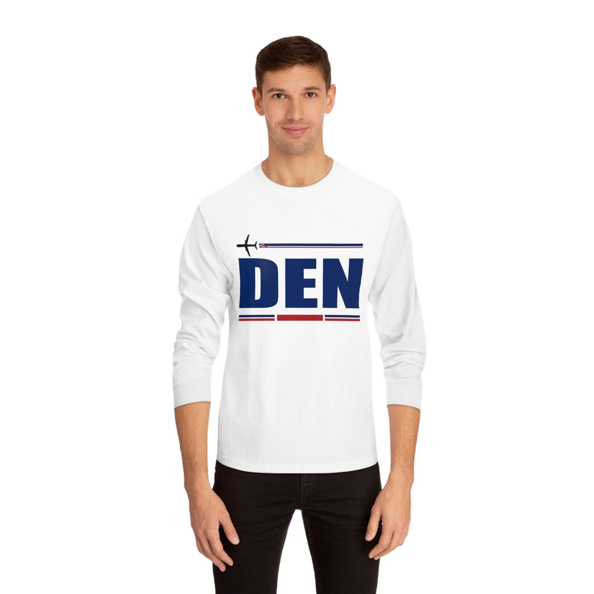 DENVER – Trendy Design, Premium Long Sleeve Tee