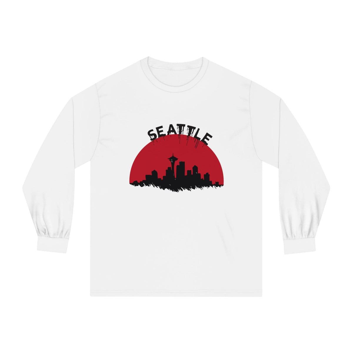SEATTLE – Trendy Design, Premium Long Sleeve Tee