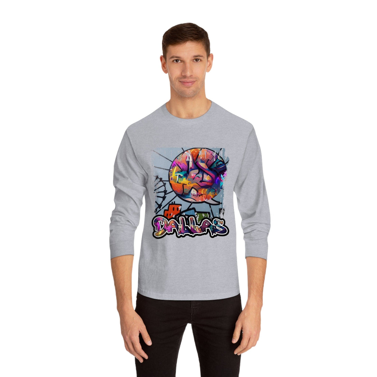 DALLAS – Trendy Design, Premium Long Sleeve Tee