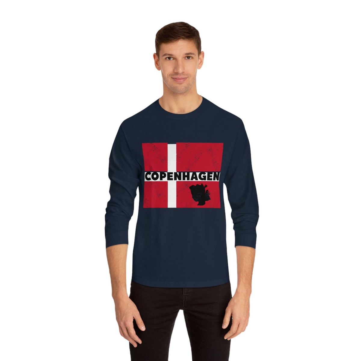COPENHAGEN – Trendy Design, Premium Long Sleeve Tee