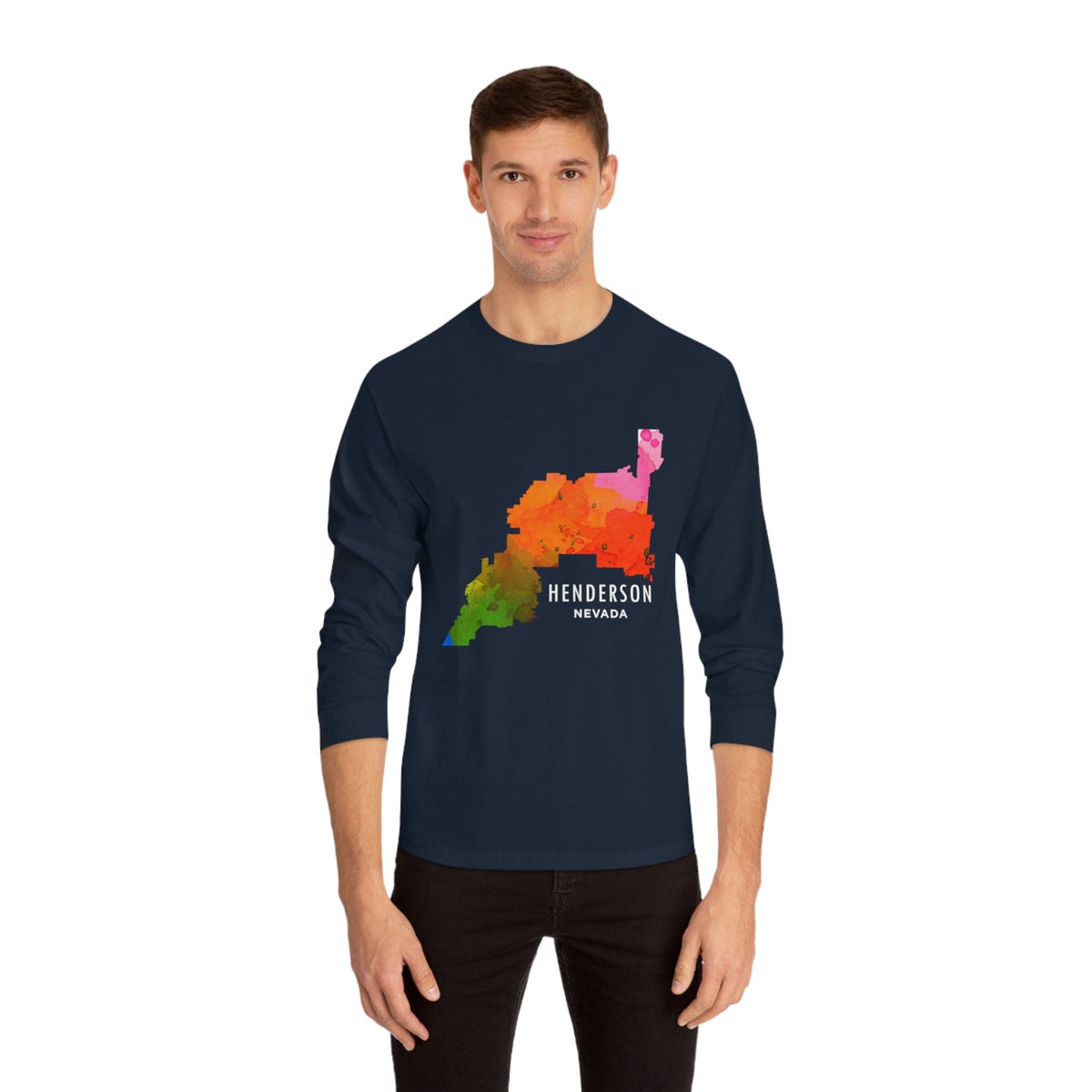 HENDERSON – Trendy Design, Premium Long Sleeve Tee