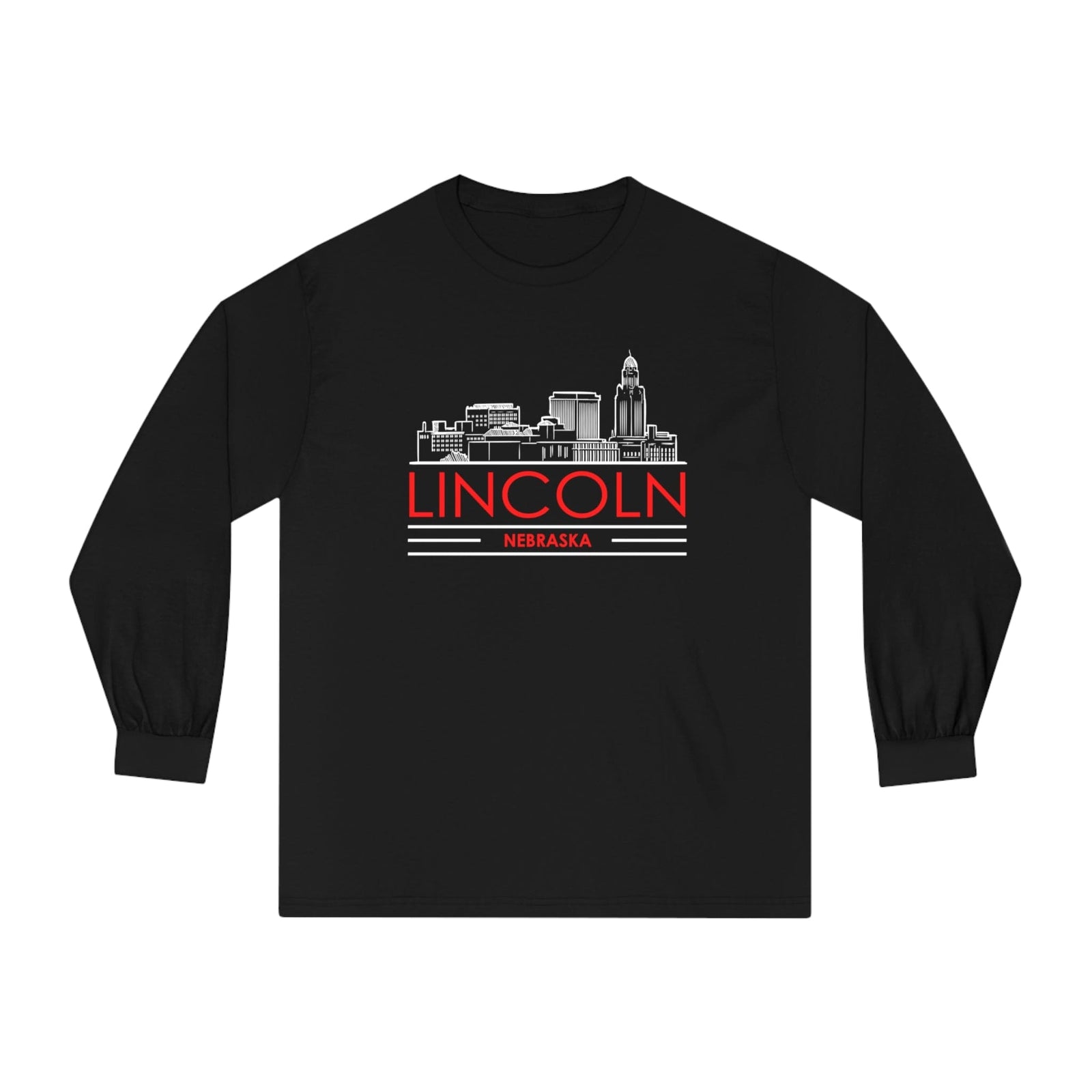 LINCOLN – Trendy Design, Premium Long Sleeve Tee