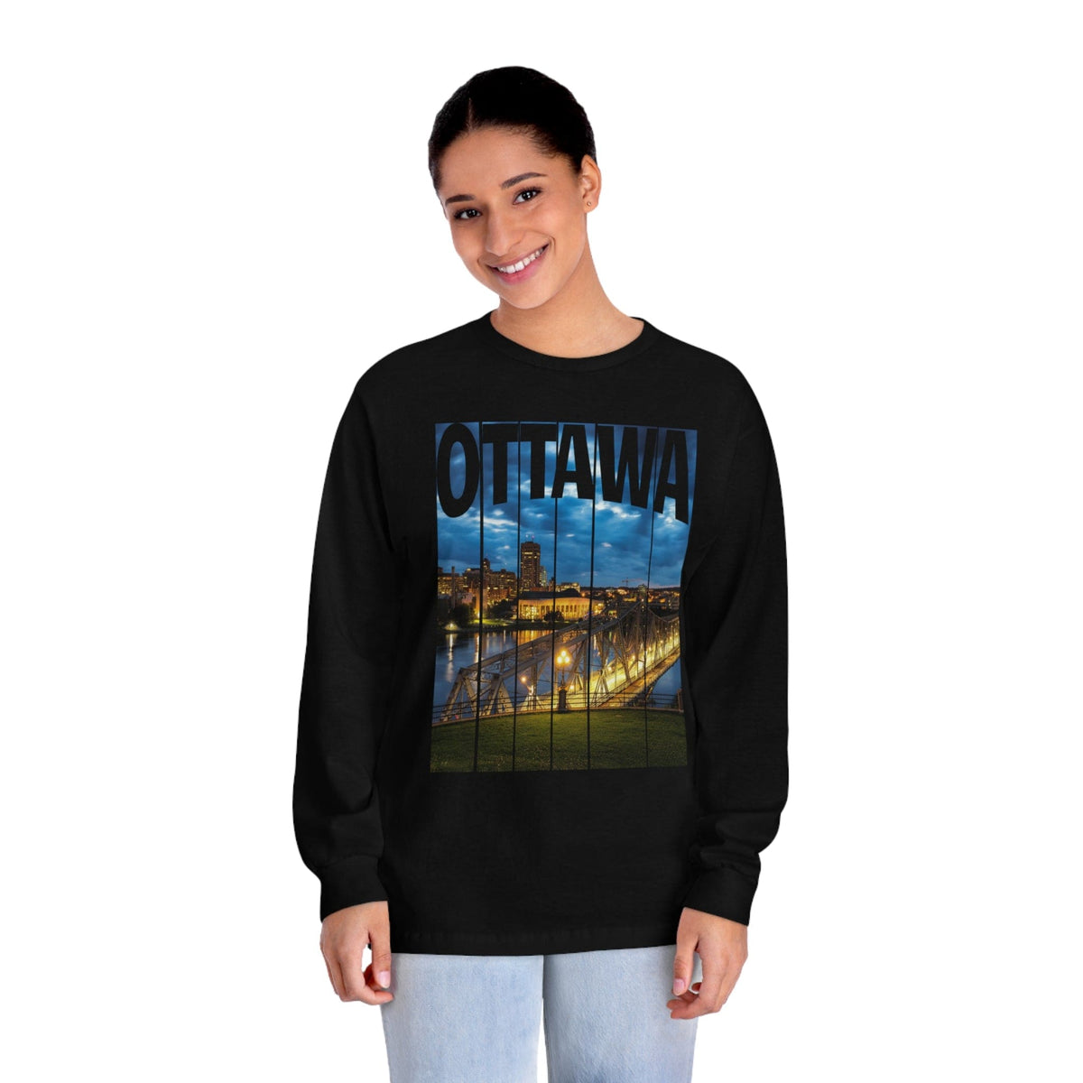 OTTAWA – Trendy Design, Premium Long Sleeve Tee