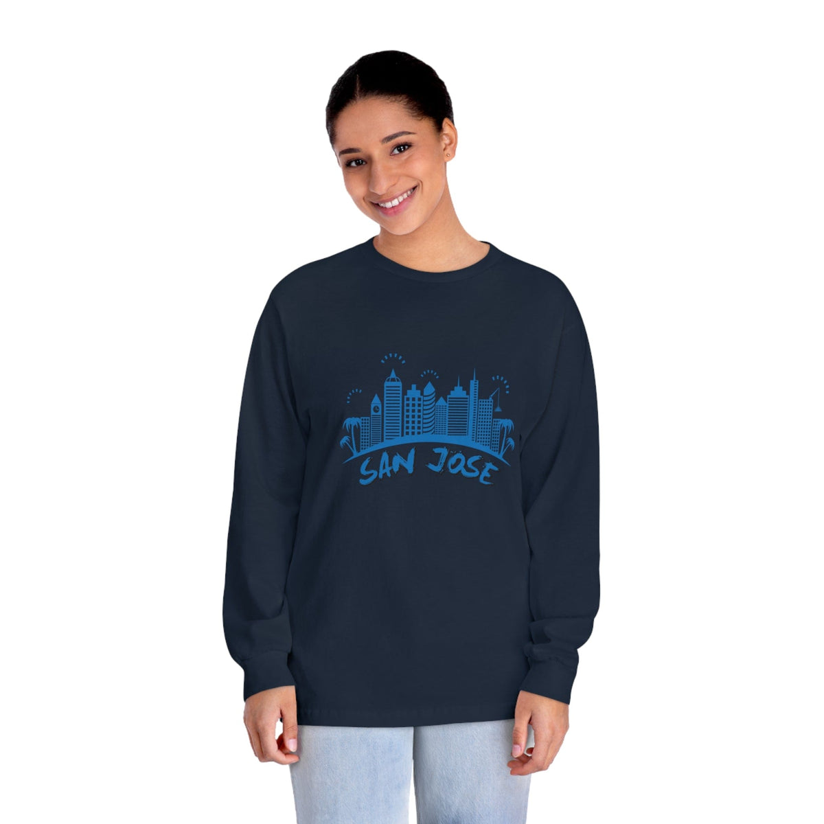 SAN JOSE – Trendy Design, Premium Long Sleeve Tee