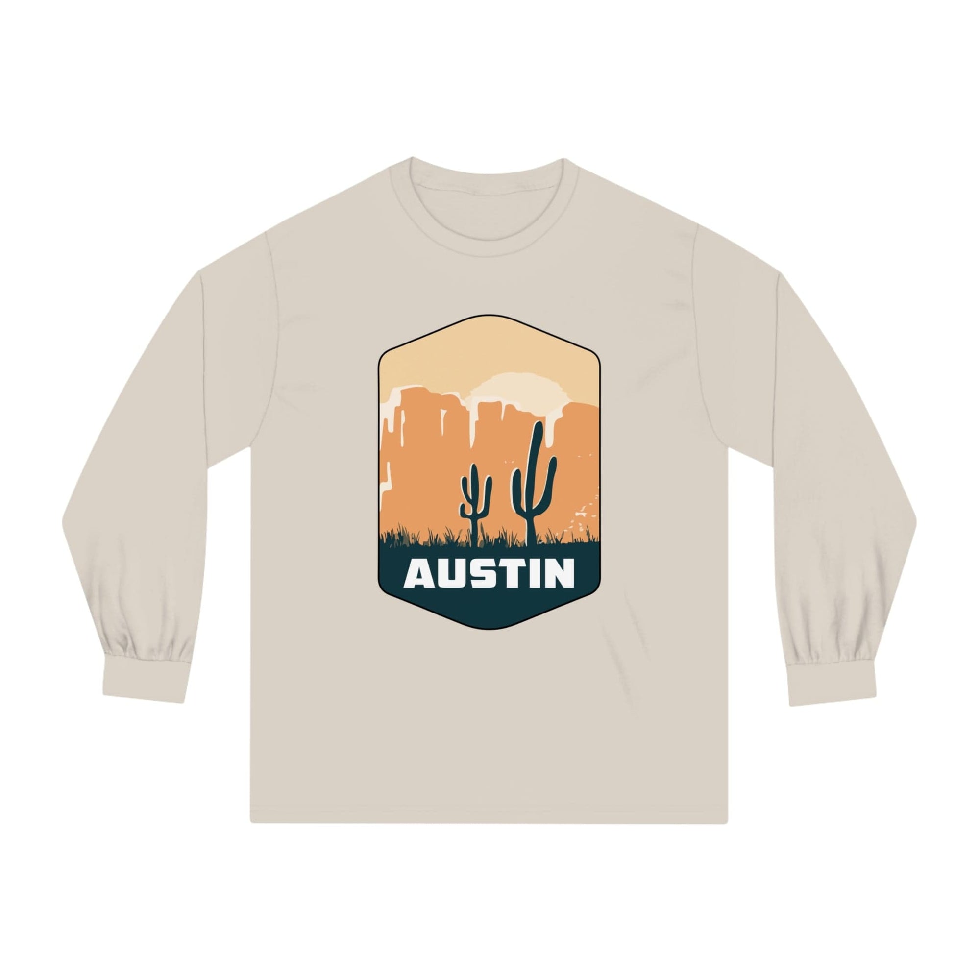 AUSTIN – Trendy Design, Premium Long Sleeve Tee