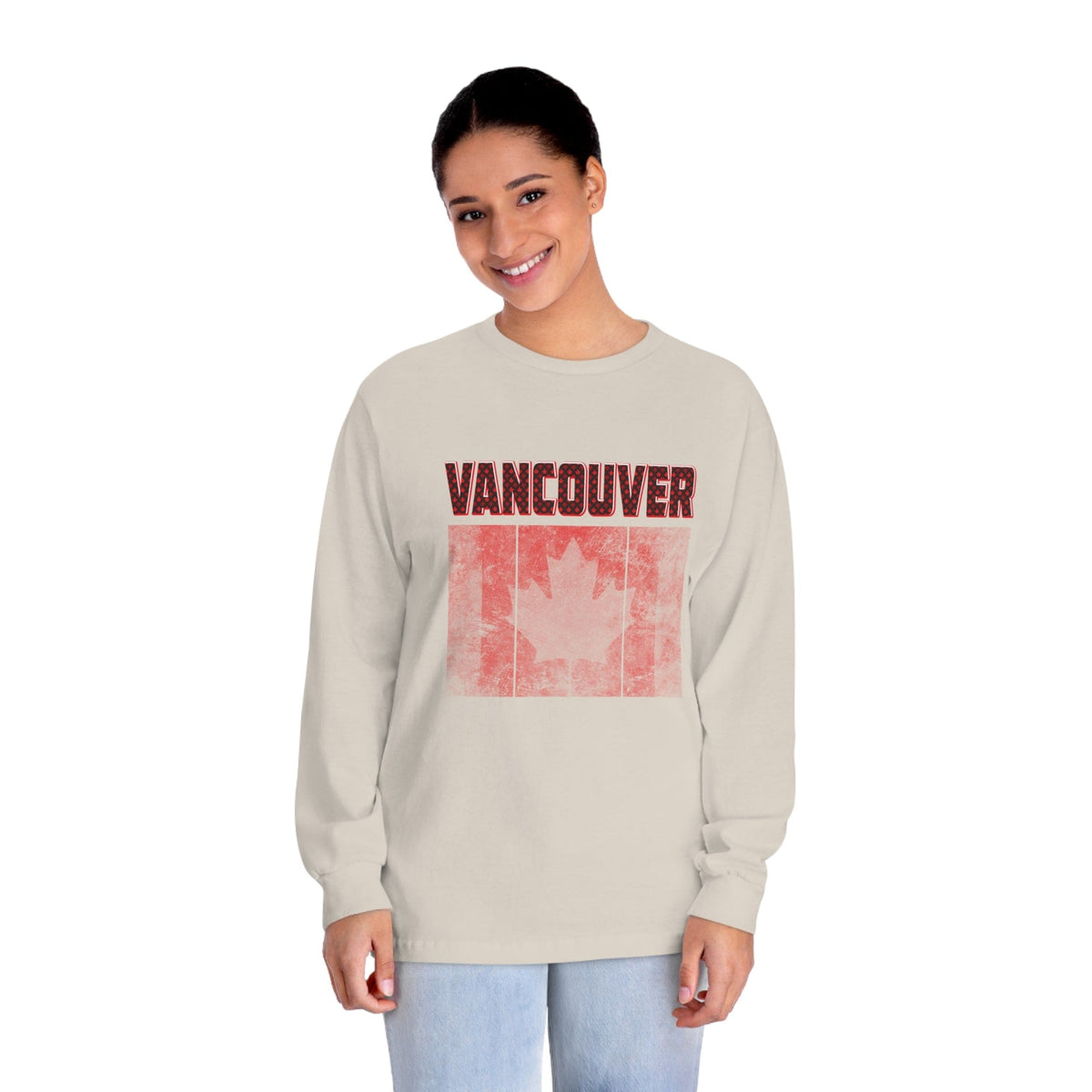 VANCOUVER – Trendy Design, Premium Long Sleeve Tee