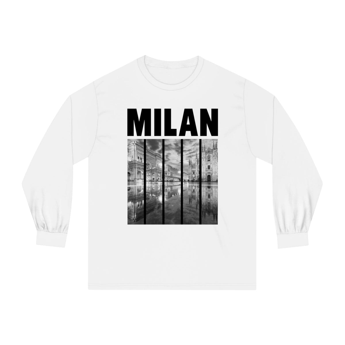 MILAN – Trendy Design, Premium Long Sleeve Tee