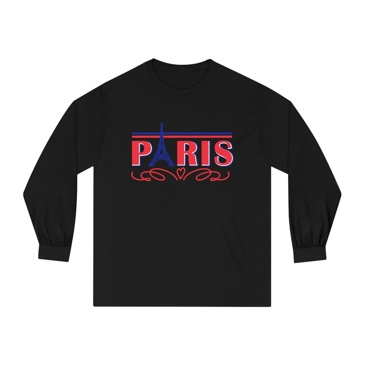 PARIS – Trendy Design, Premium Long Sleeve Tee
