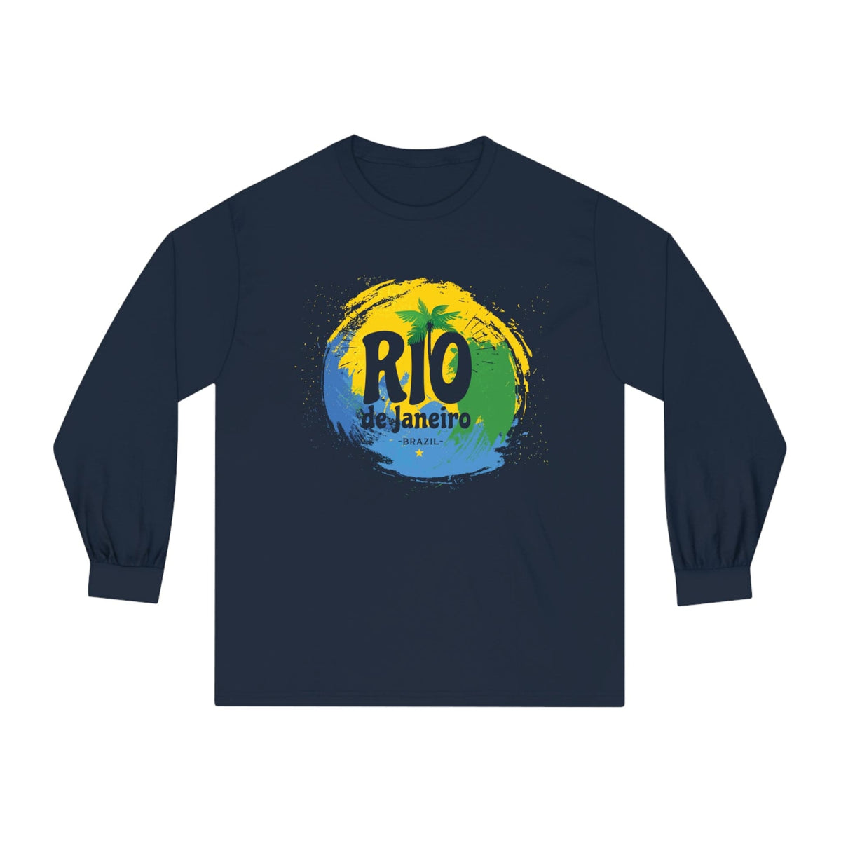 RIO de JANEIRO – Trendy Design, Premium Long Sleeve Tee