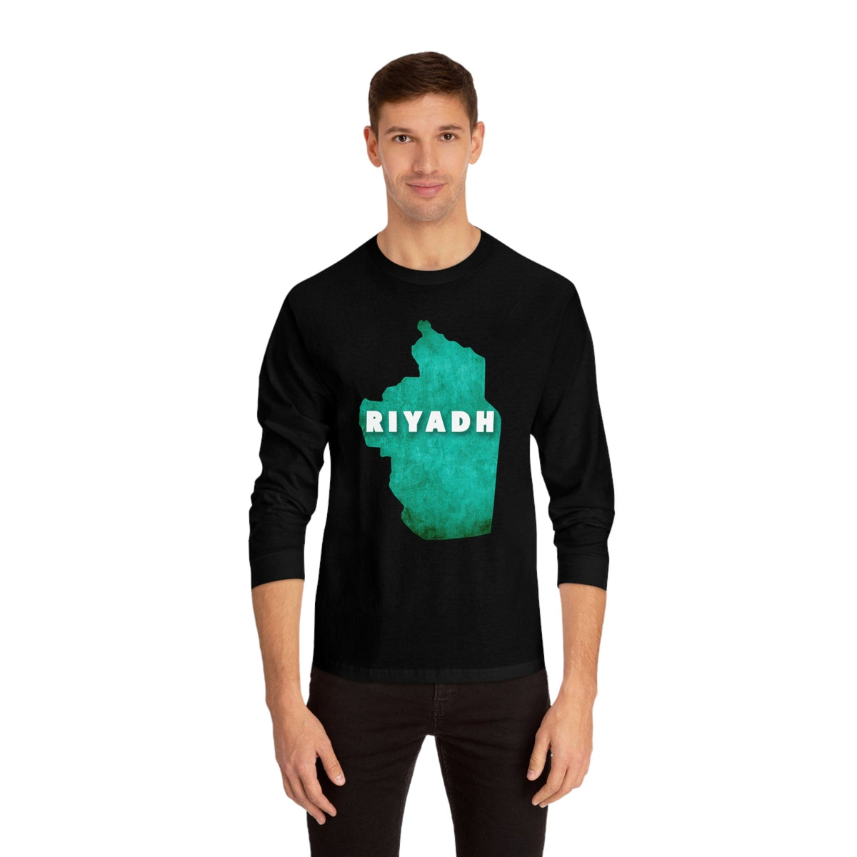 RIYADH – Trendy Design, Premium Long Sleeve Tee