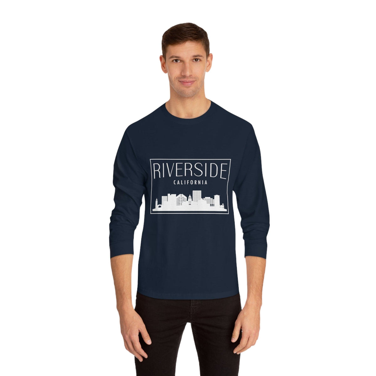 RIVERSIDE – Trendy Design, Premium Long Sleeve Tee