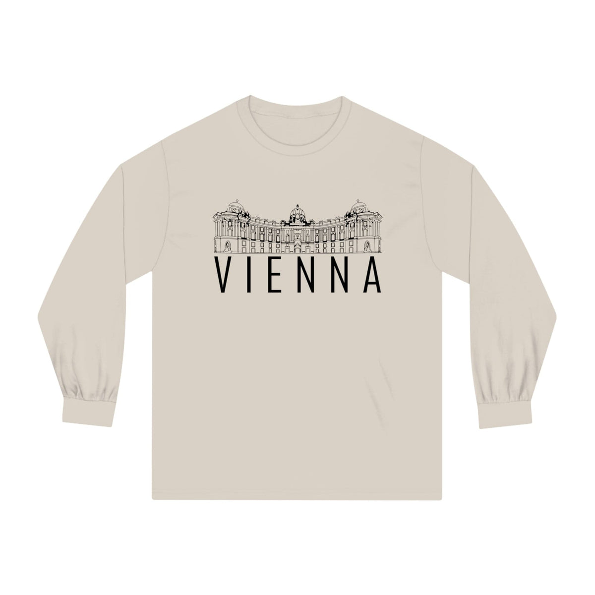 VIENNA – Trendy Design, Premium Long Sleeve Tee