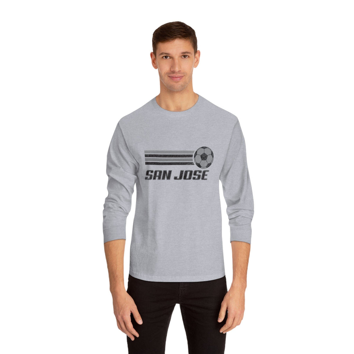 SAN JOSE – Trendy Design, Premium Long Sleeve Tee