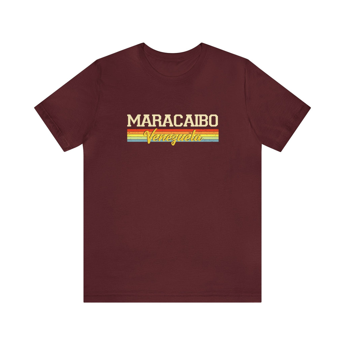 Vibrant Stripes Maracaibo - Short Sleeve Tee