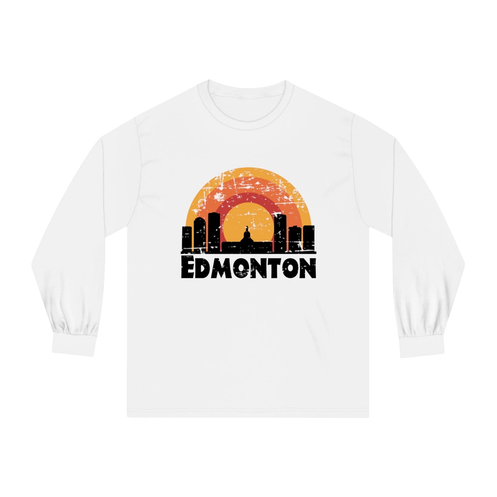EDMONTON – Trendy Design, Premium Long Sleeve Tee
