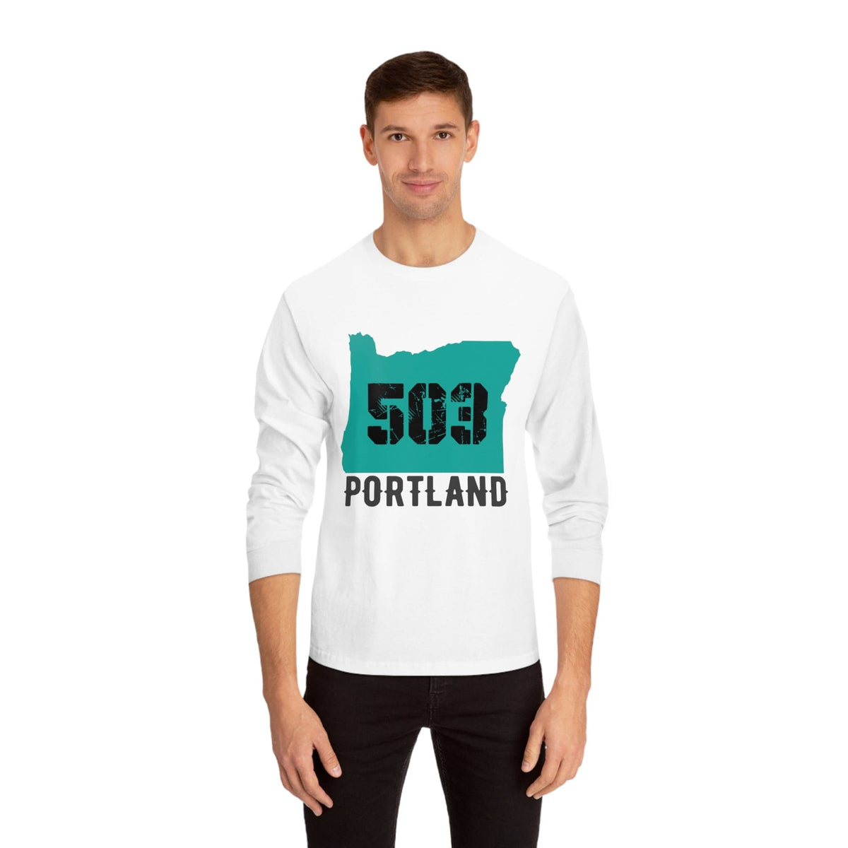 PORTLAND – Trendy Design, Premium Long Sleeve Tee