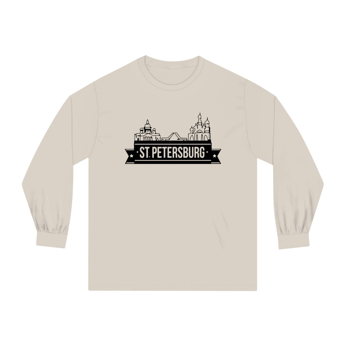 ST. PETERSBURG – Trendy Design, Premium Long Sleeve Tee