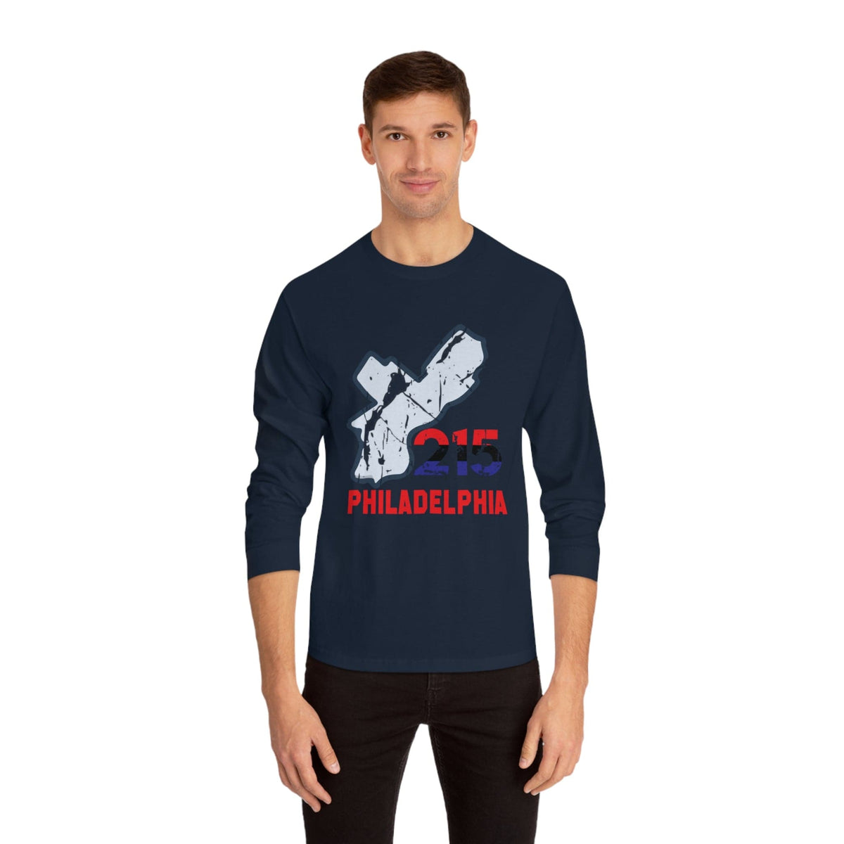 PHILADELPHIA – Trendy Design, Premium Long Sleeve Tee