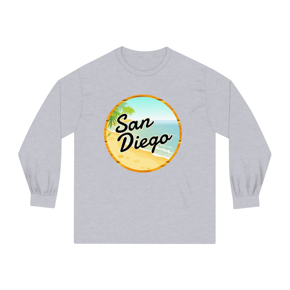 SAN DIEGO – Trendy Design, Premium Long Sleeve Tee