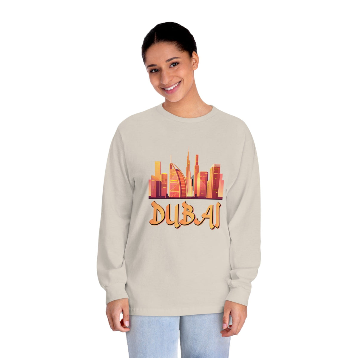 DUBAI – Trendy Design, Premium Long Sleeve Tee