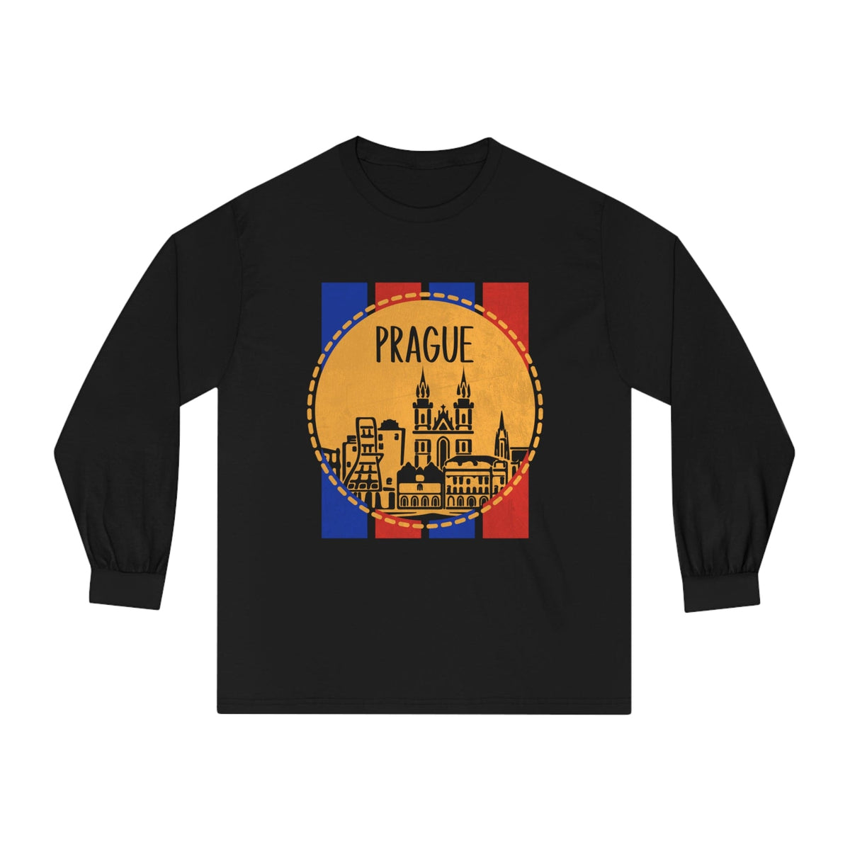 PRAGUE – Trendy Design, Premium Long Sleeve Tee