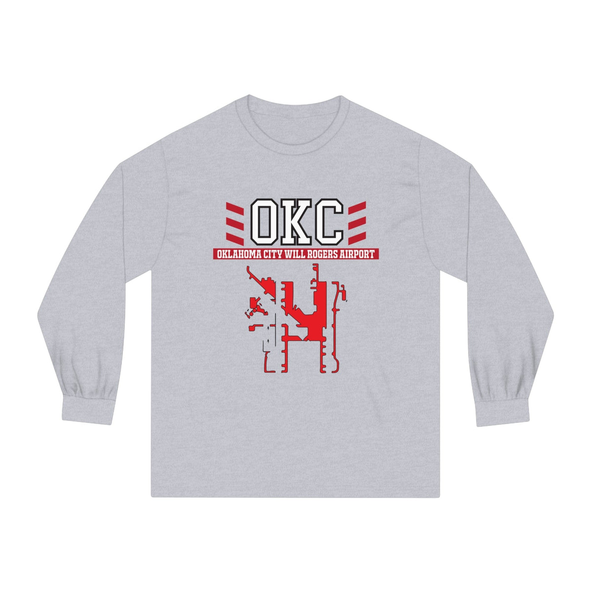 OKLAHOMA CITY – Trendy Design, Premium Long Sleeve Tee