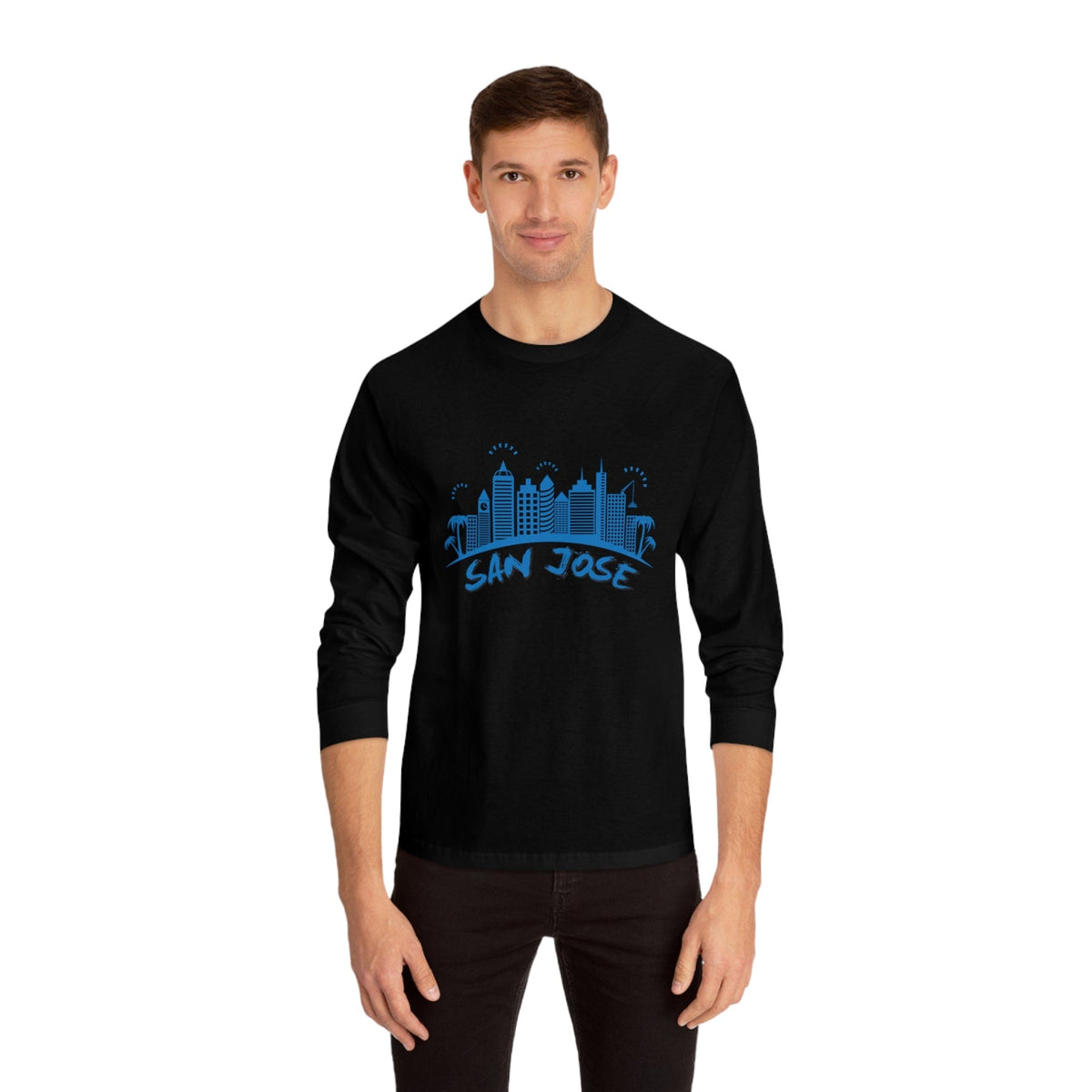 SAN JOSE – Trendy Design, Premium Long Sleeve Tee