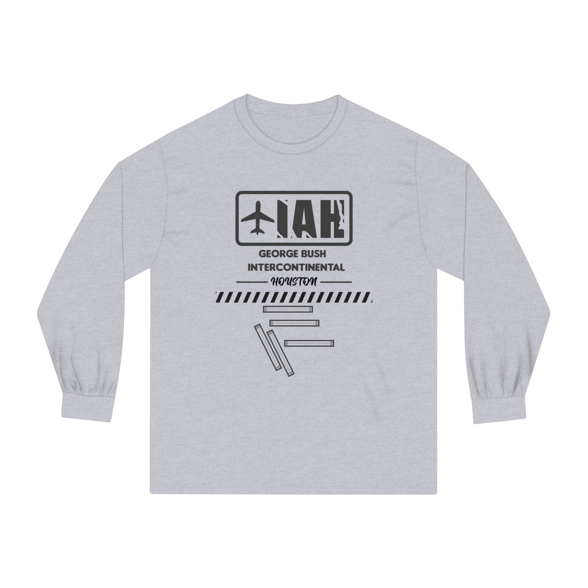 HOUSTON – Trendy Design, Premium Long Sleeve Tee