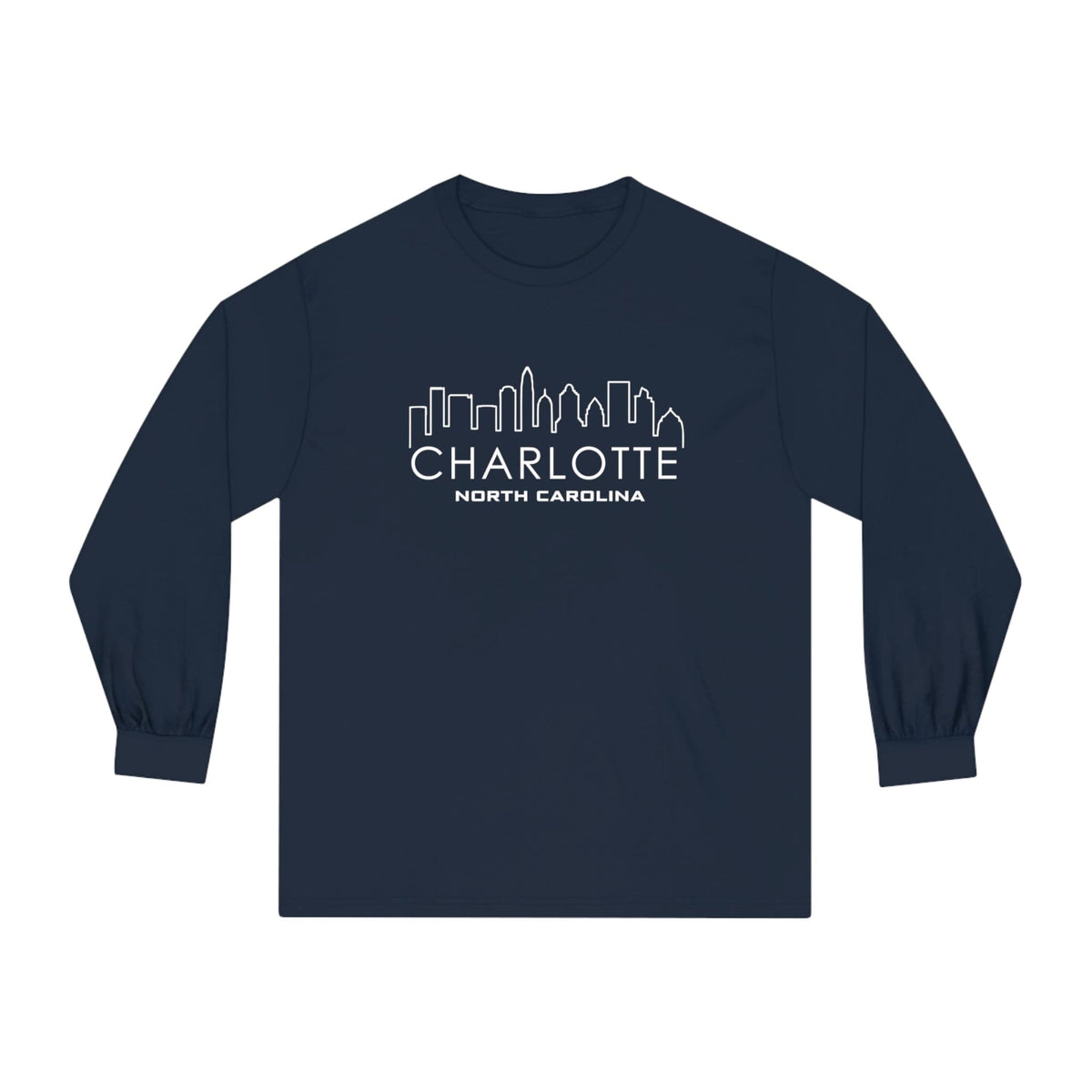 CHARLOTTE – Trendy Design, Premium Long Sleeve Tee