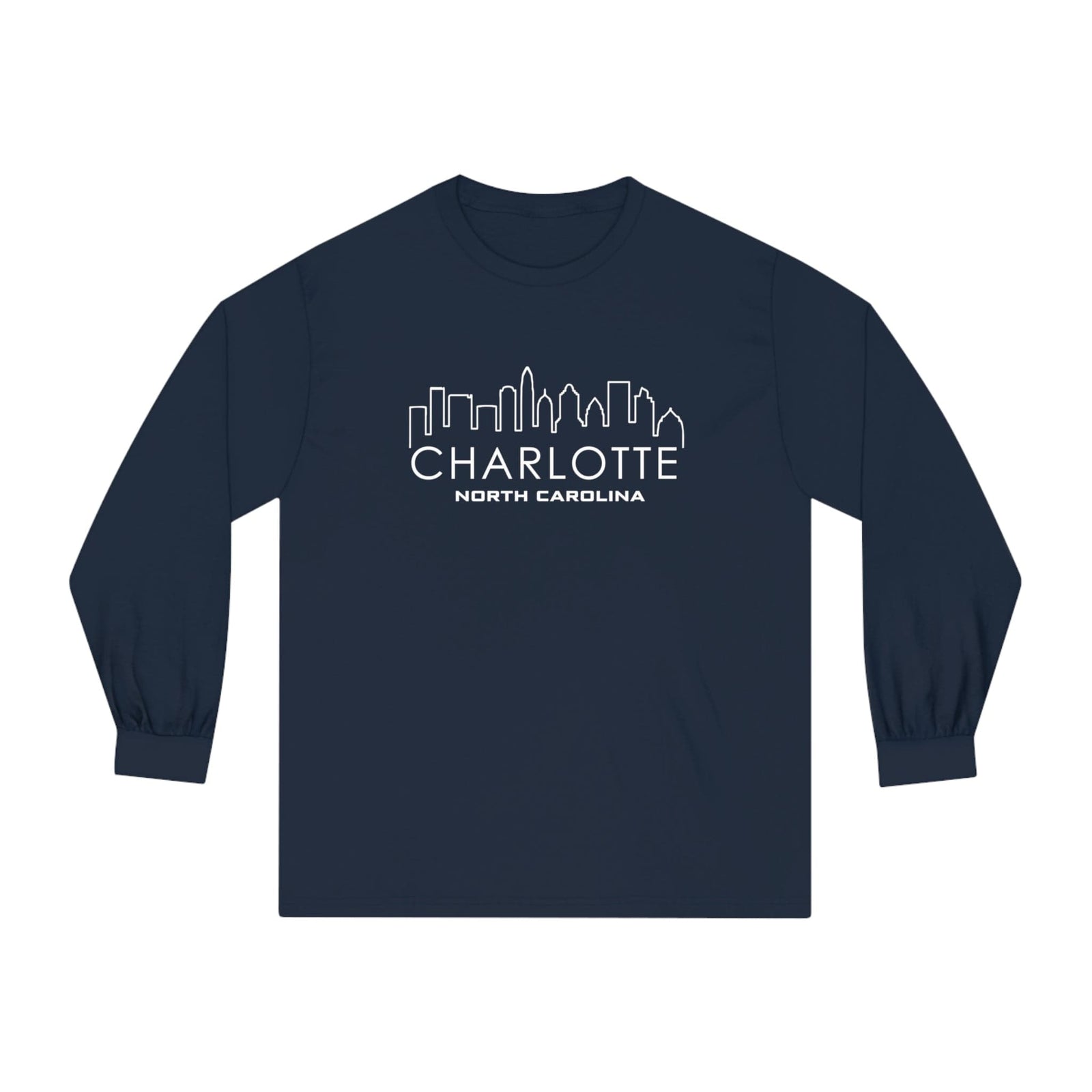 CHARLOTTE – Trendy Design, Premium Long Sleeve Tee