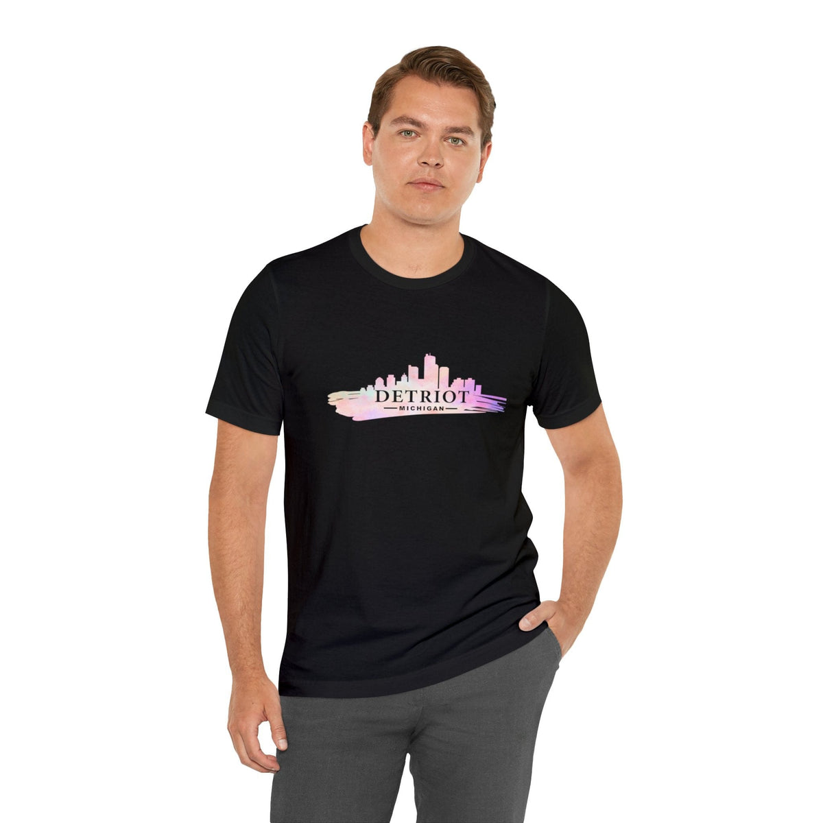 Detroit Skyline - Short Sleeve Tee