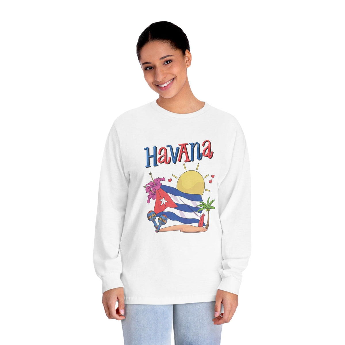 HAVANA – Trendy Design, Premium Long Sleeve Tee