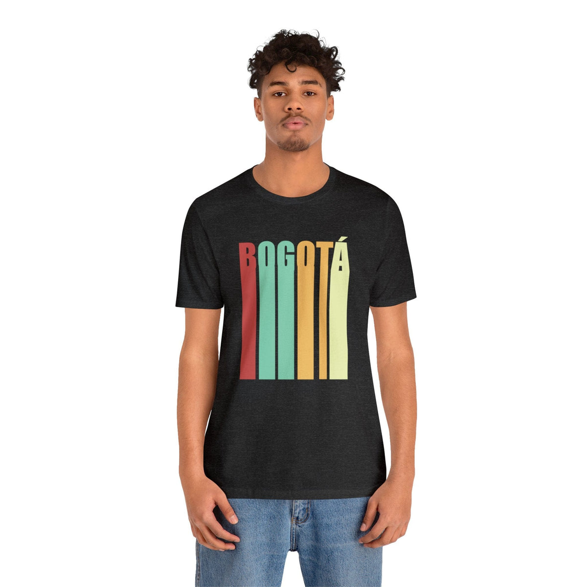 Vintage Bogotá Vertical - Short Sleeve Tee