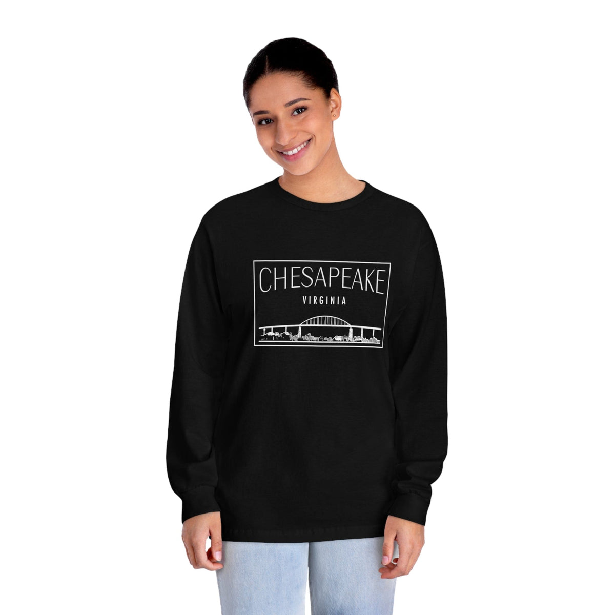 CHESAPEAKE – Trendy Design, Premium Long Sleeve Tee