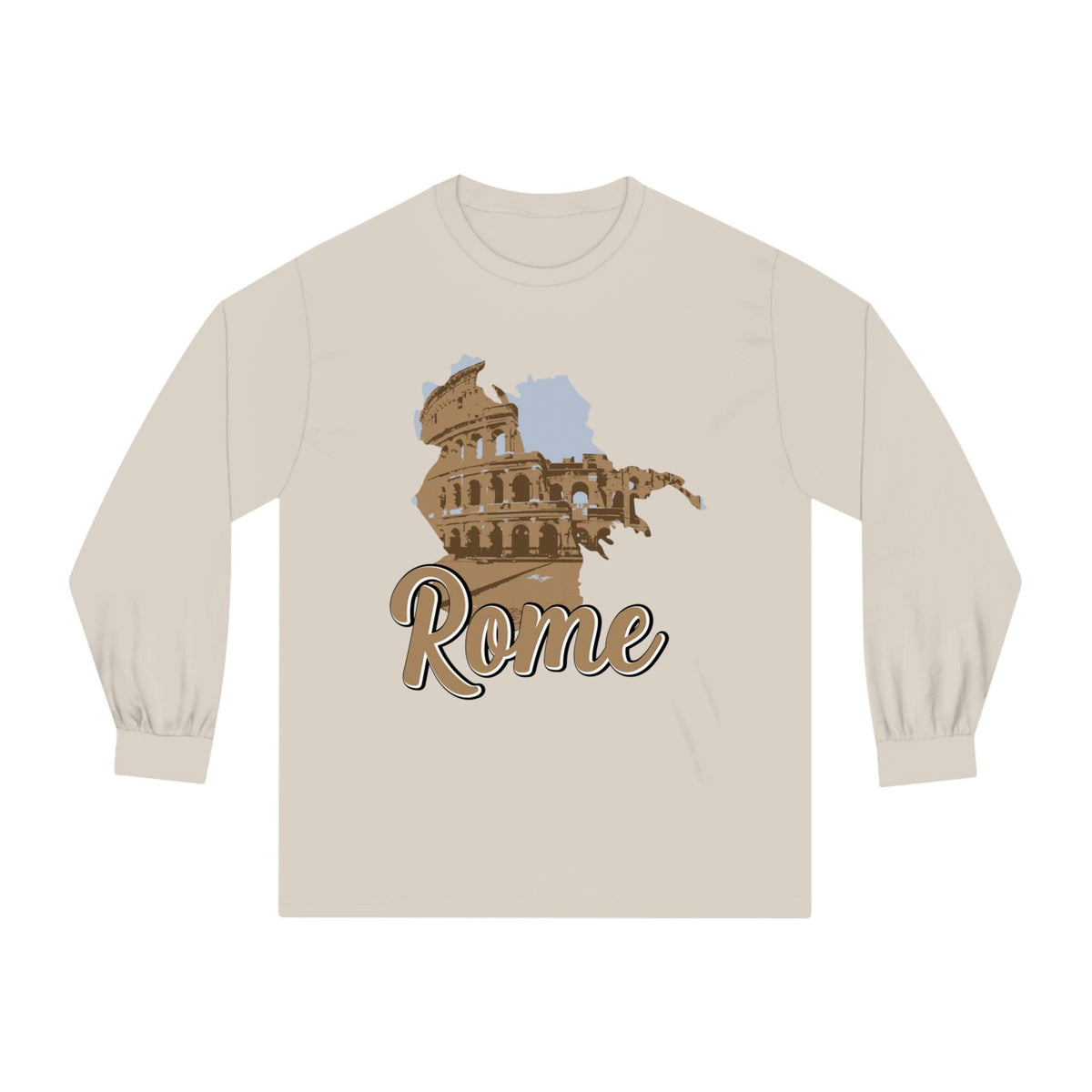 ROME – Trendy Design, Premium Long Sleeve Tee