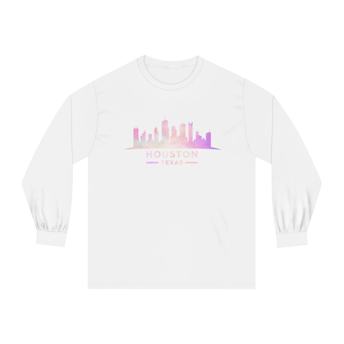 HOUSTON – Trendy Design, Premium Long Sleeve Tee