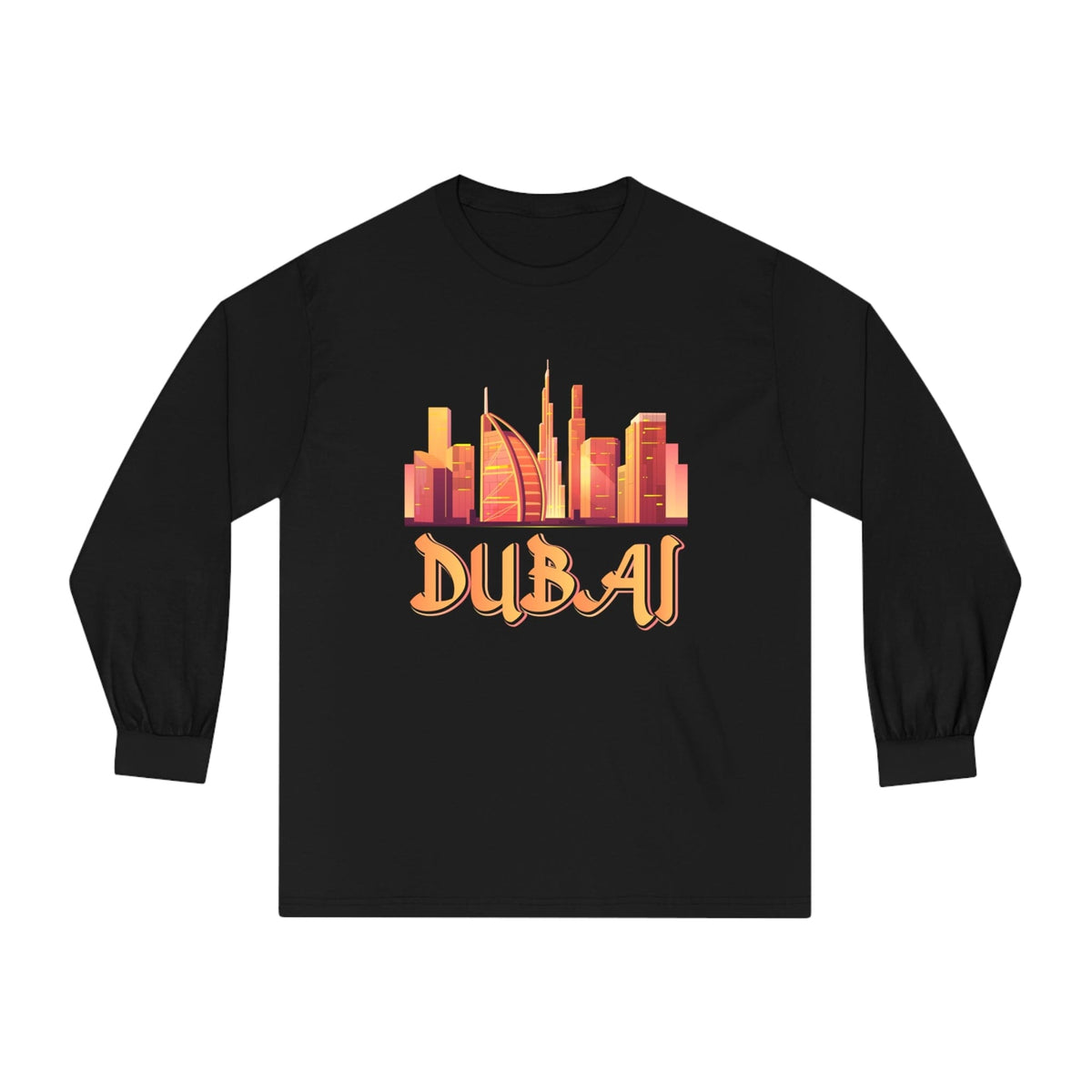DUBAI – Trendy Design, Premium Long Sleeve Tee