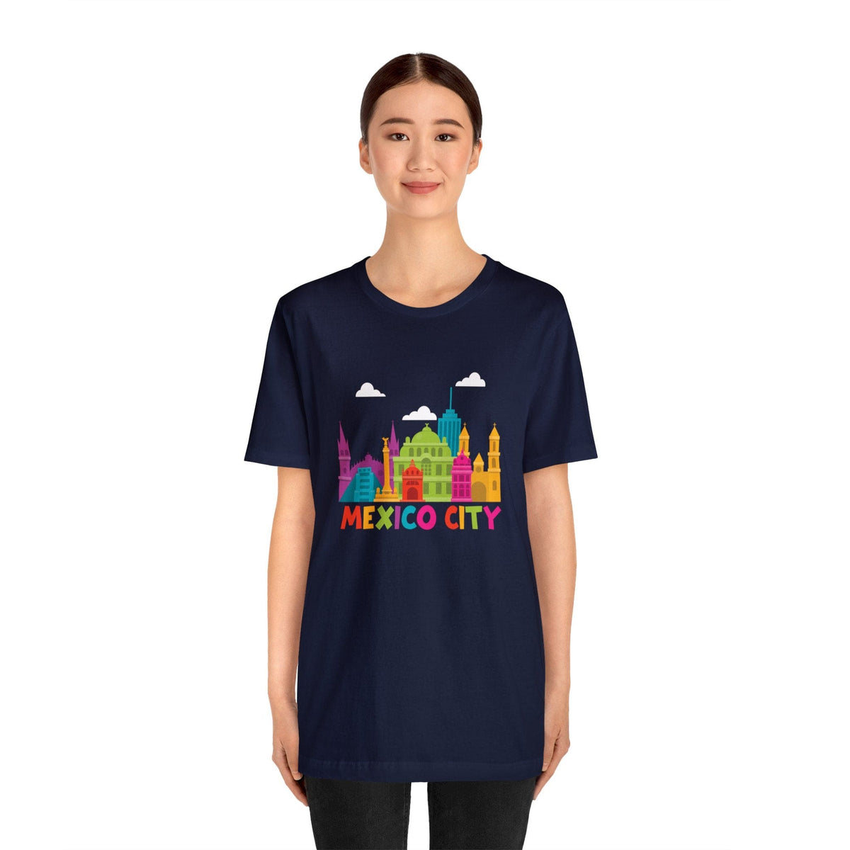 Mexico Skyline Symphony- Short Sleeve Tee