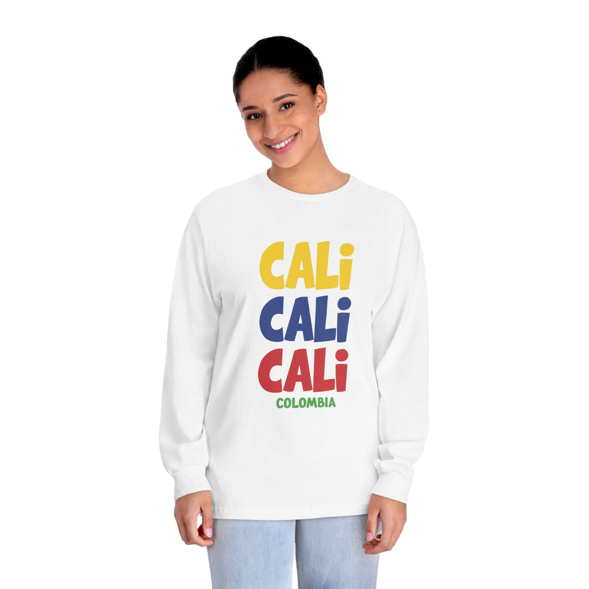CALI – Trendy Design, Premium Long Sleeve Tee
