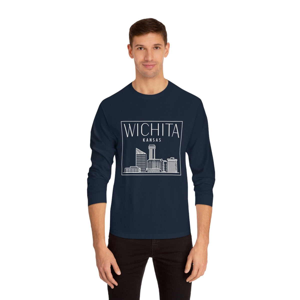 WICHITA – Trendy Design, Premium Long Sleeve Tee