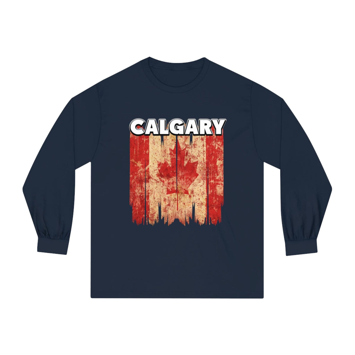 CALGARY – Trendy Design, Premium Long Sleeve Tee