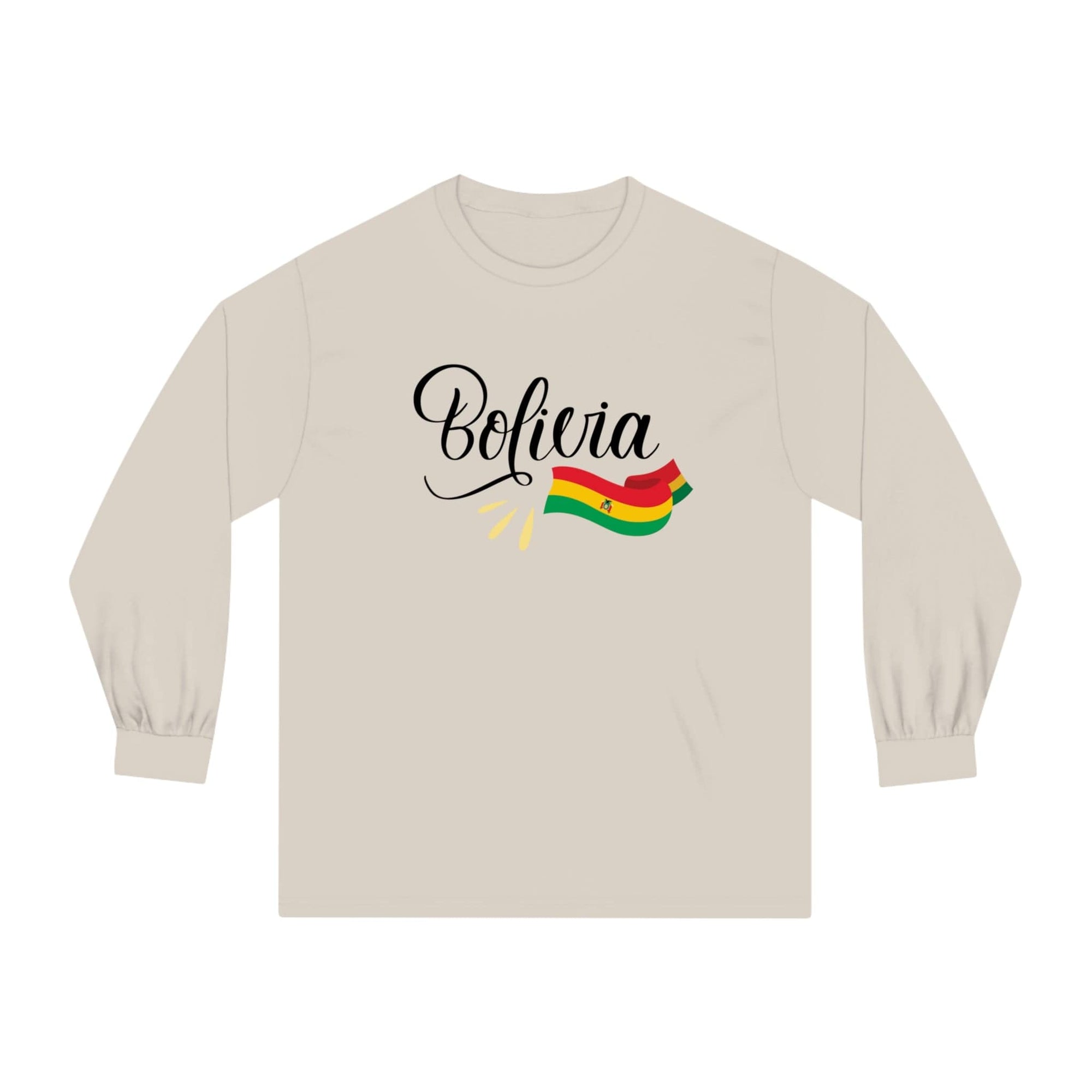 BOLIVIA – Trendy Design, Premium Long Sleeve Tee