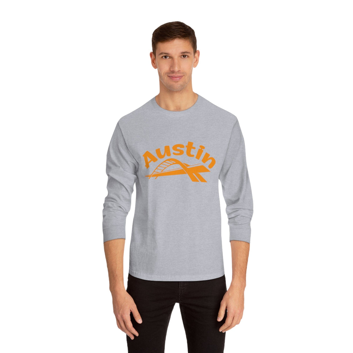 AUSTIN – Trendy Design, Premium Long Sleeve Tee