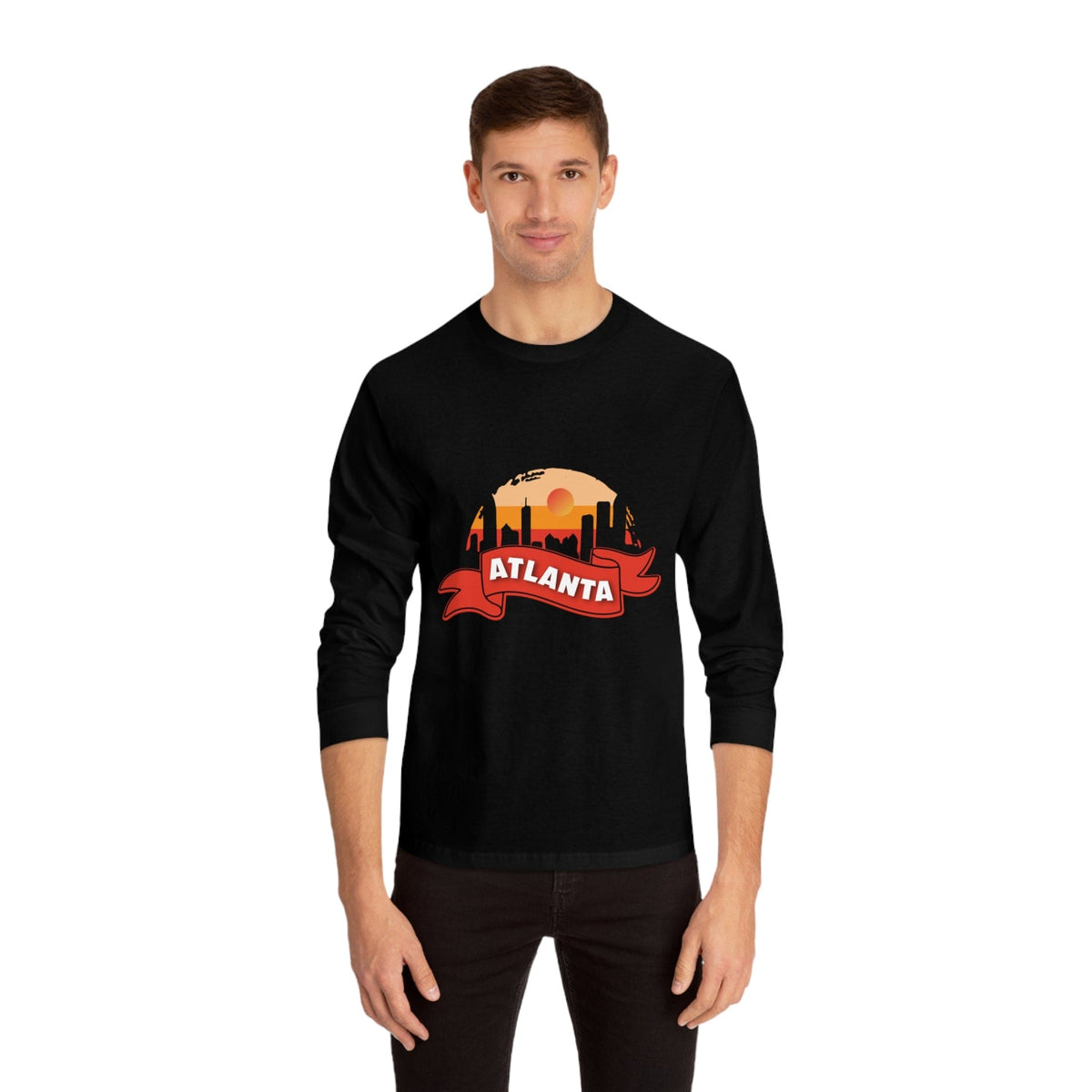 ATLANTA – Trendy Design, Premium Long Sleeve Tee